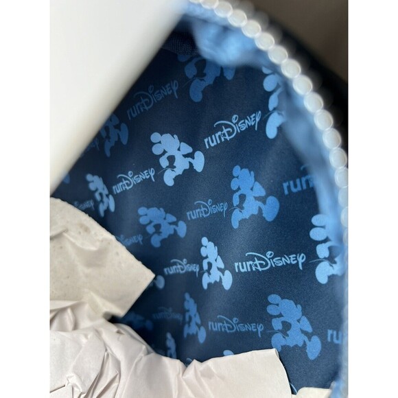 Disney Parks RunDisney Wine And Dine 2023 Blue Tie Dye Loungefly Backpack NWT - Picture 8 of 9
